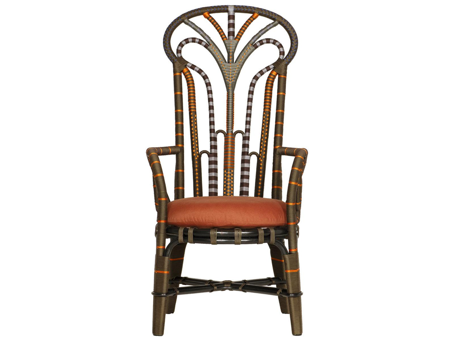 Benin Brown Accent Chair