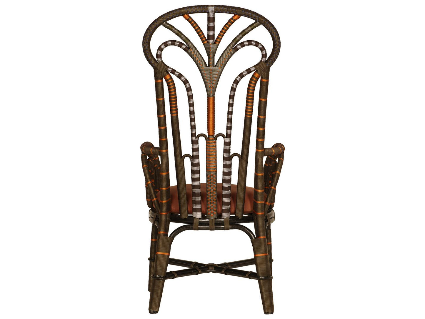 Benin Brown Accent Chair
