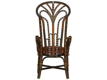 Benin Brown Accent Chair