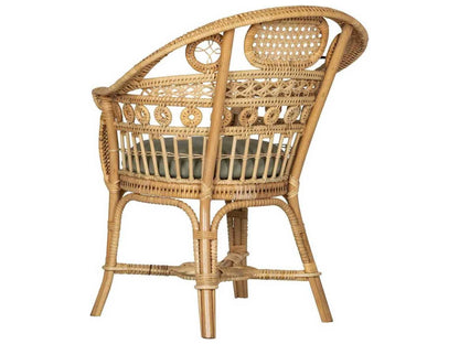 Eugenie Brown Accent Chair