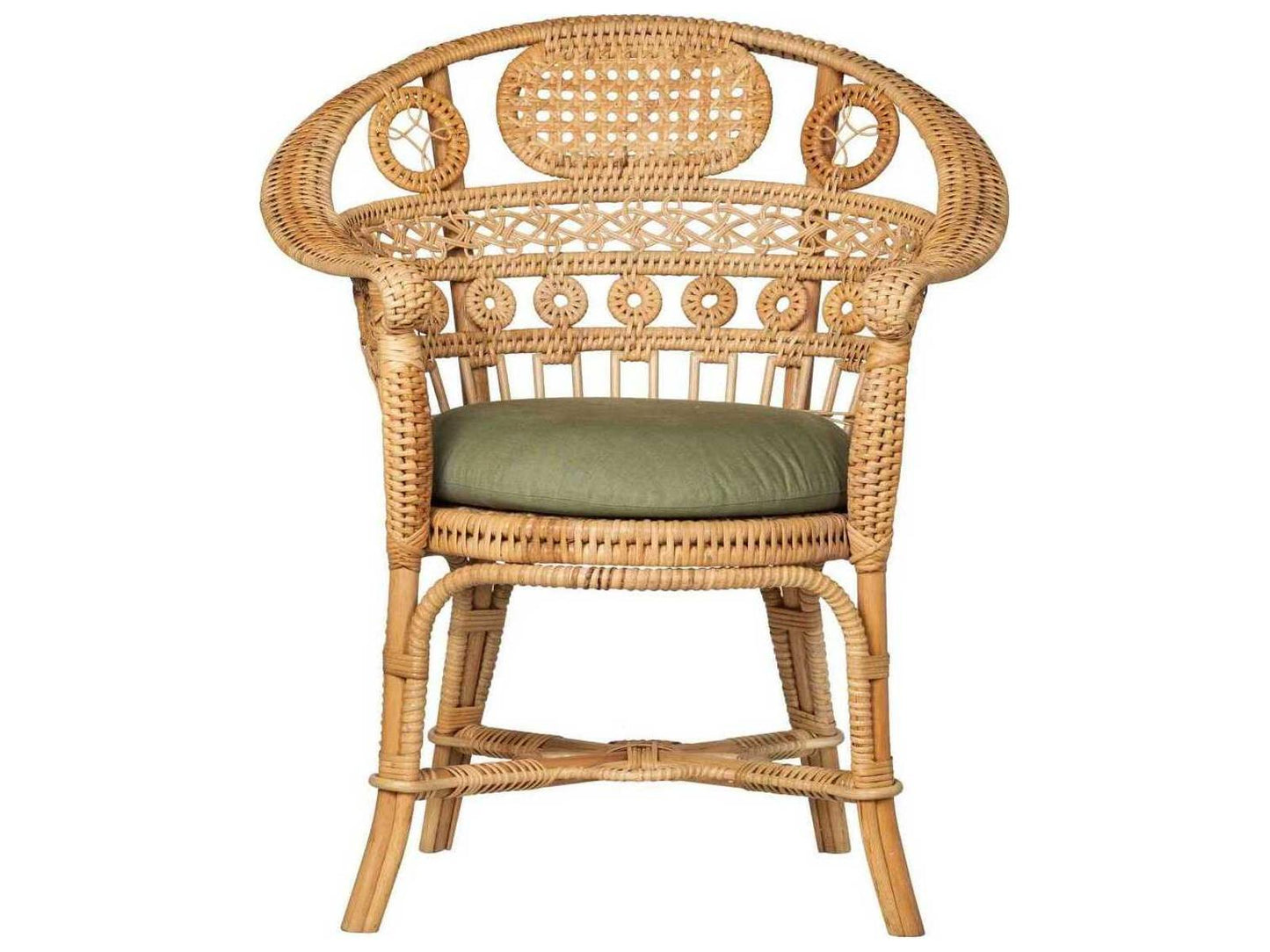 Eugenie Brown Accent Chair