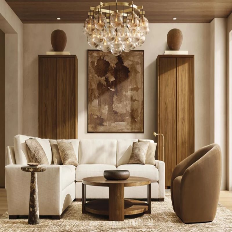 Cabernor Round Chandelier 60"