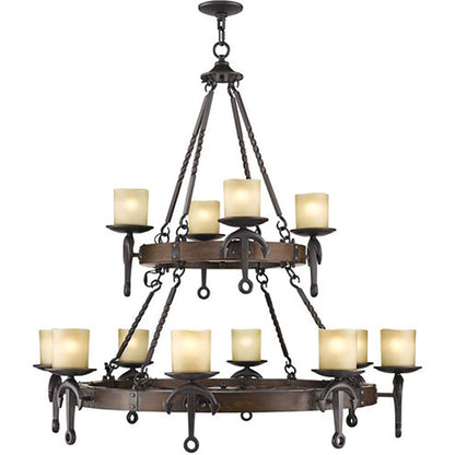 Cape Mayo 3-Light 6-Light 8-Light 12-Light Olde Bronze Brass Chandelier