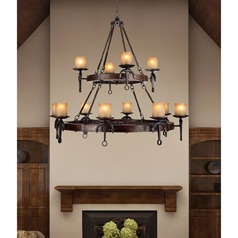 Cape Mayo 3-Light 6-Light 8-Light 12-Light Olde Bronze Brass Chandelier