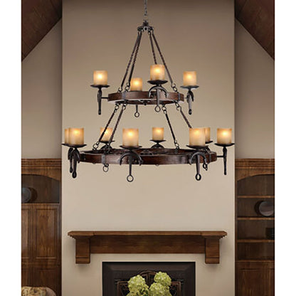 Cape Mayo 3-Light 6-Light 8-Light 12-Light Olde Bronze Brass Chandelier