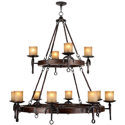 Cape Mayo 3-Light 6-Light 8-Light 12-Light Olde Bronze Brass Chandelier