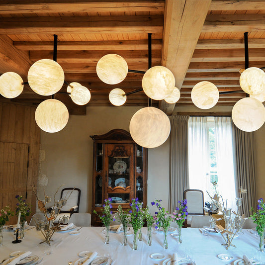 Alabaster Modern Artistic Chandelier Light