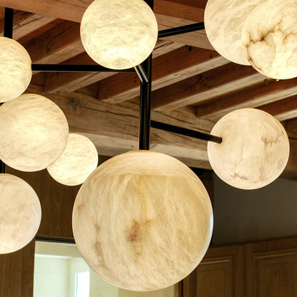 Alabaster Modern Artistic Chandelier Light