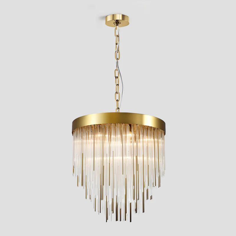 Cascada Waterfall 12-Light Chandelier 30"
