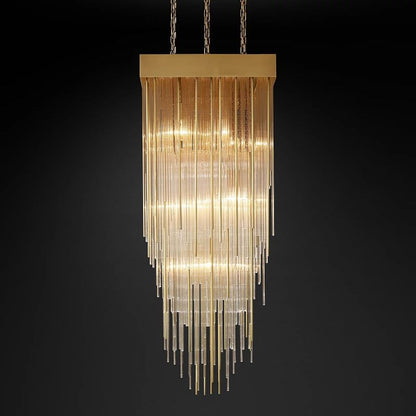 Cashar Square Chandelier 21"