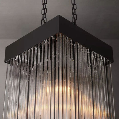 Cashar Square Chandelier 21"