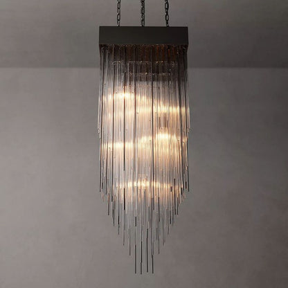 Cashar Square Chandelier 21"