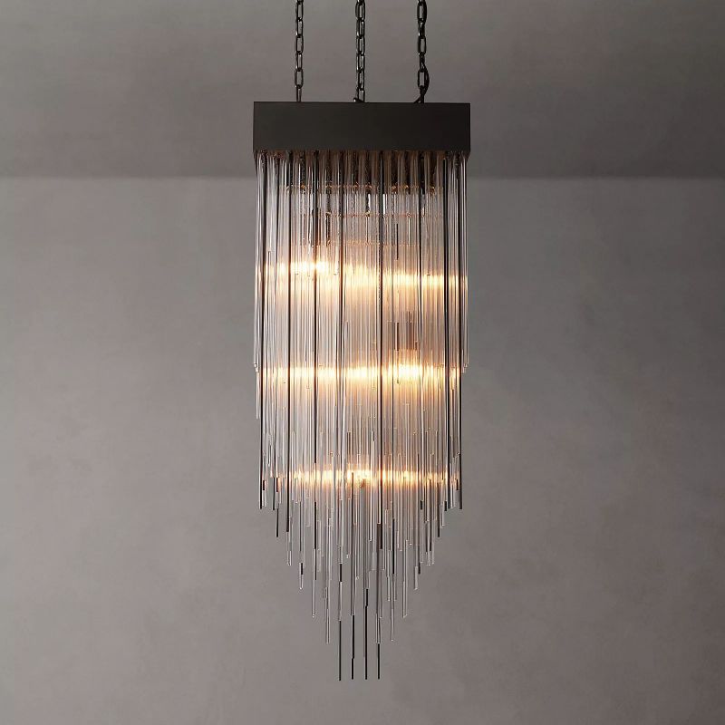 Cashar Square Chandelier 21"