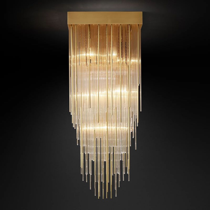 Cashar Square Chandelier 21"