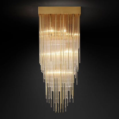 Cashar Square Chandelier 21"