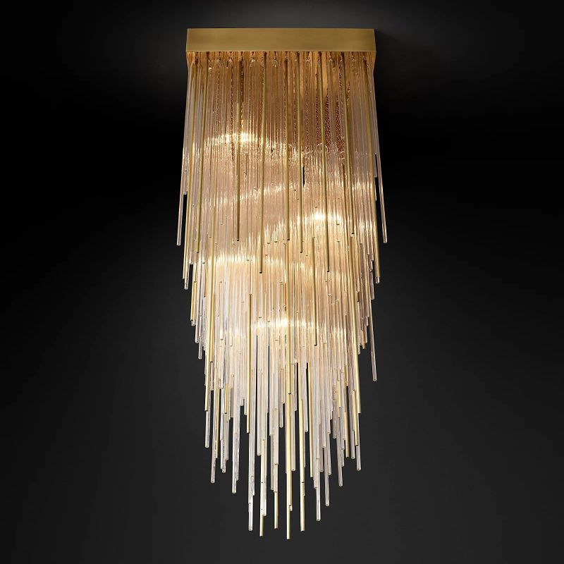 Cashar Square Chandelier 21"