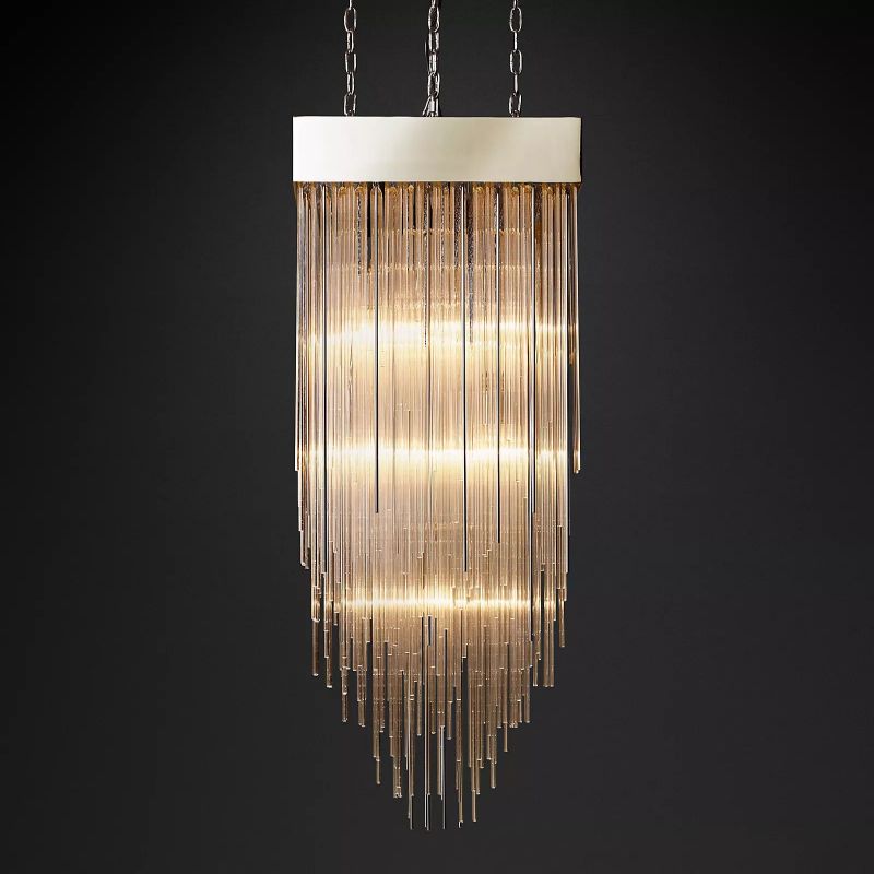 Cashar Square Chandelier 21"
