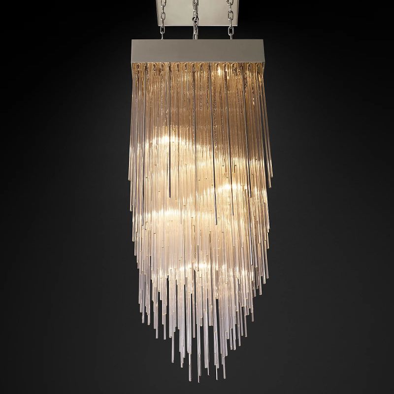 Cashar Square Chandelier 21"