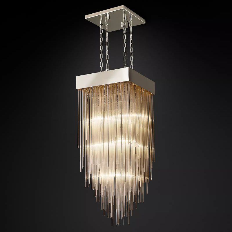 Cashar Square Chandelier 21"