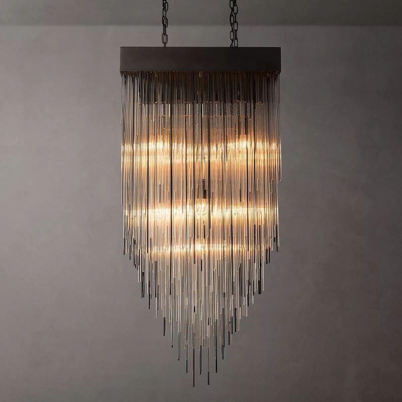Cashar Square Chandelier 30"