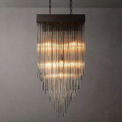 Cashar Square Chandelier 30"