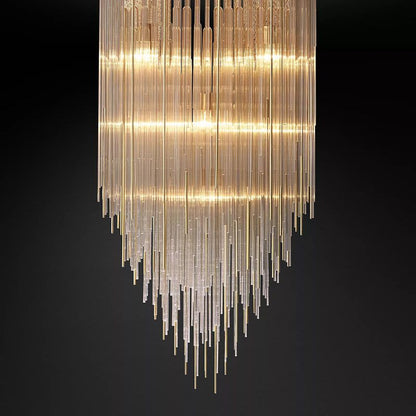 Cashar Square Chandelier 30"