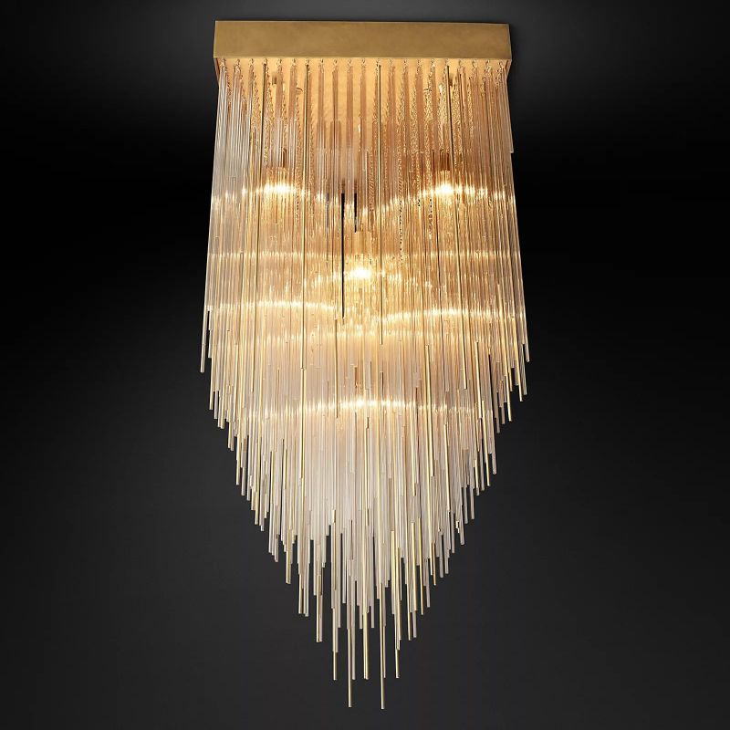 Cashar Square Chandelier 30"