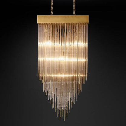 Cashar Square Chandelier 30"