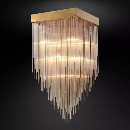 Cashar Square Chandelier 30"