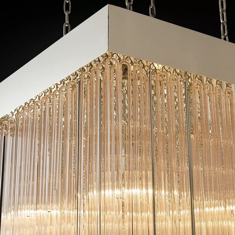 Cashar Square Chandelier 30"