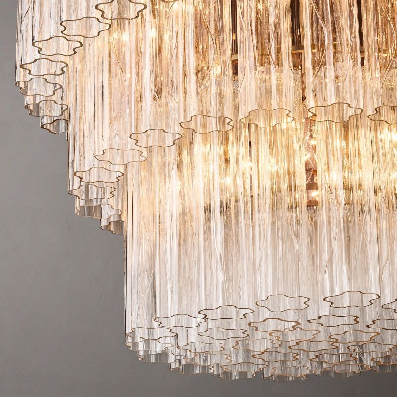 Chelor 3-Tier Round Chandelier 36”