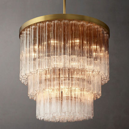 Chelor 3-Tier Round Chandelier 36”