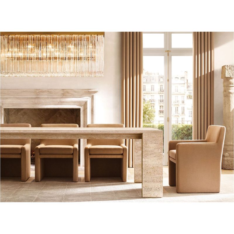 Chelor Rectangular Chandelier 73”