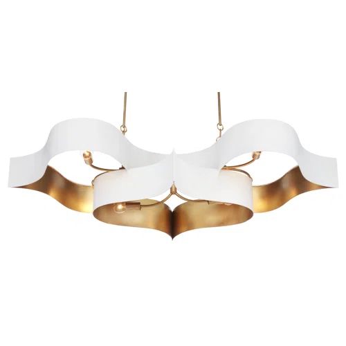 Classical Lotus 6-Light  Chandelier