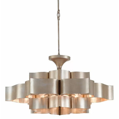 Classic Lotus 3 Tier 6 Light Chandelier