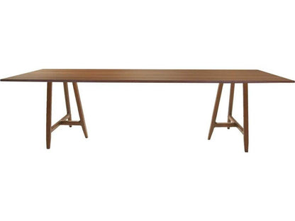 Easel By Ludovica + Roberto Palomba Rectangular Wood Dining Table