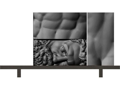 Ercole E Afrodite Modular Wood Sideboard