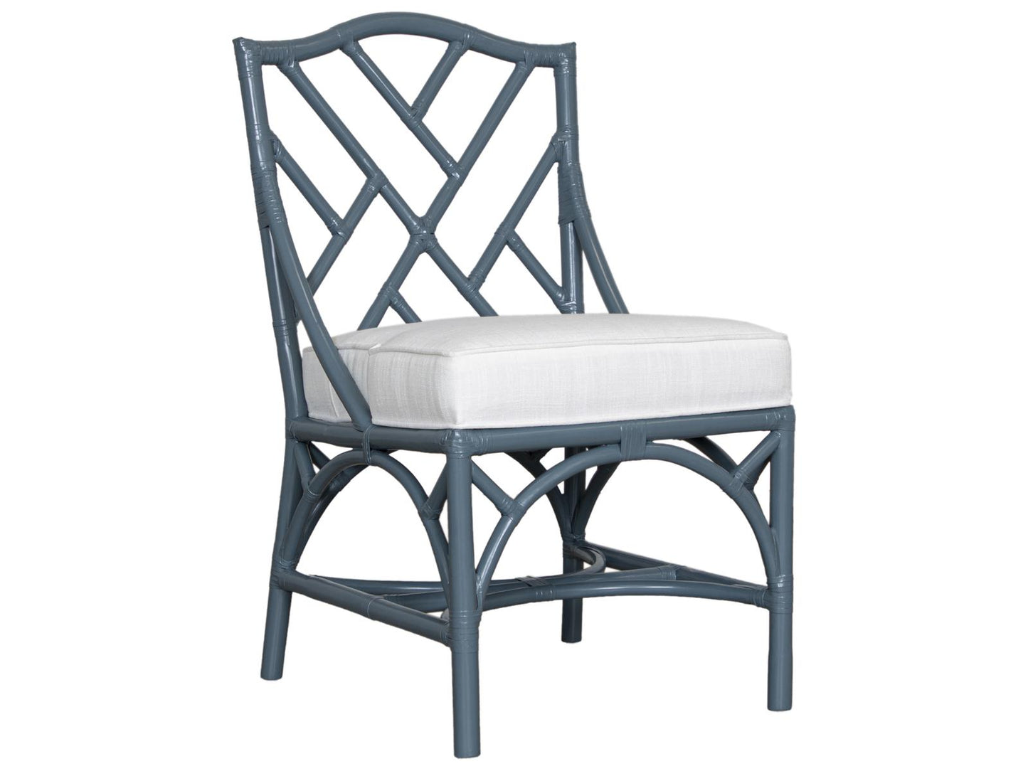 Chippendale Rattan Dining Side Chair