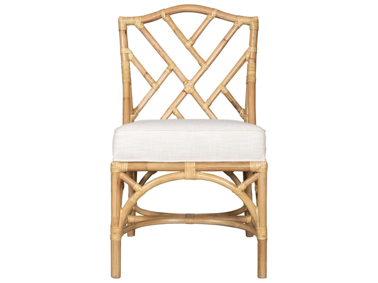 Chippendale Rattan Dining Side Chair