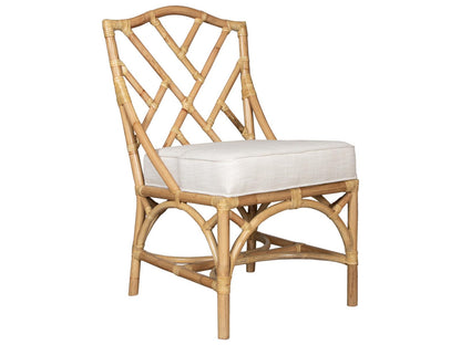 Chippendale Rattan Dining Side Chair