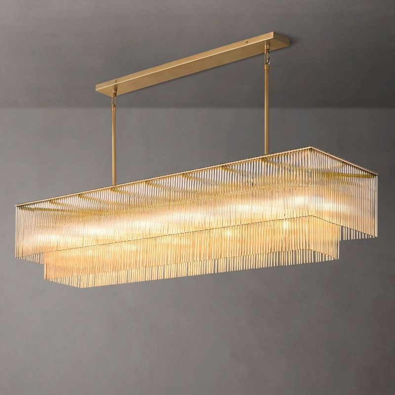 Dimarion Rectangular Chandelier 72"
