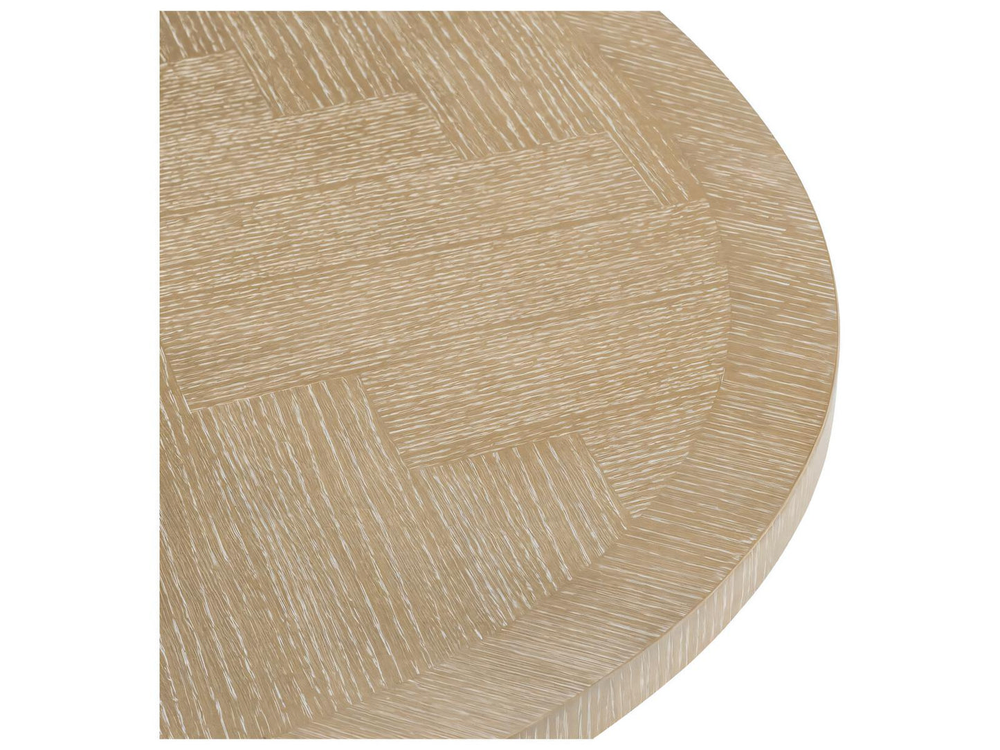 Melchior Oval Washed Oak Veneer Dining Table