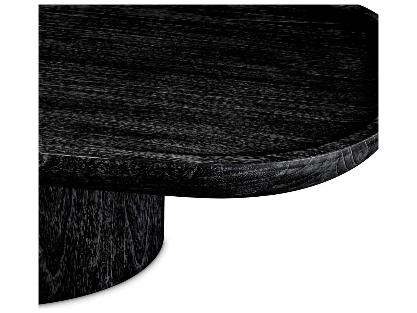 Rouault Rectangle Coffee Table in Charcoal Grey Veneer