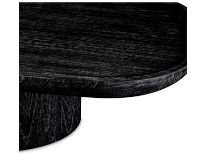 Rouault Rectangle Coffee Table in Charcoal Grey Veneer