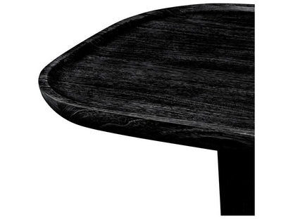 Rouault Rectangle Coffee Table in Charcoal Grey Veneer