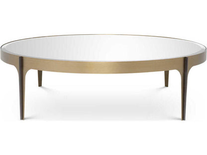 Artemisa L Brushed Brass Coffee Table