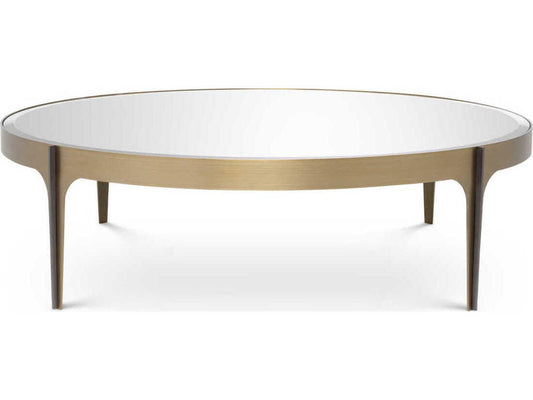 Artemisa L Brushed Brass Coffee Table