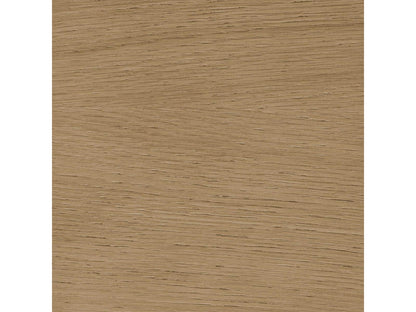 Guinness Square Coffee Table in Natural Oak Veneer and Bronze Finish