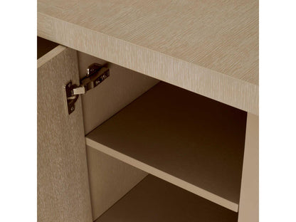 Crosby Washed Oak Veneer Dresser Urban Modern Style