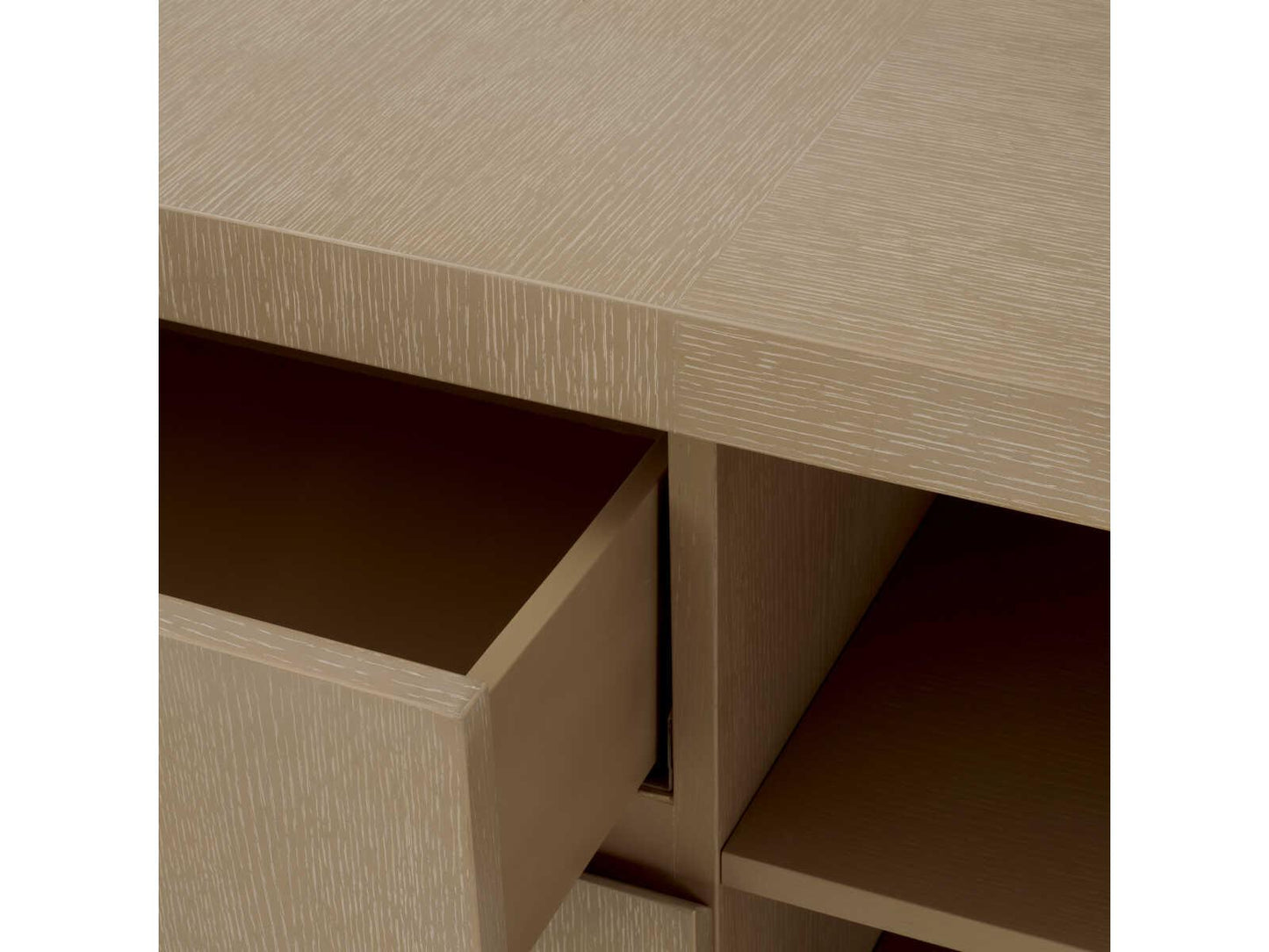 Crosby Washed Oak Veneer Dresser Urban Modern Style